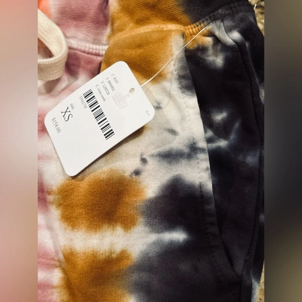 NWT Free People x Electric Rose Vendima Tye Dye Joggers